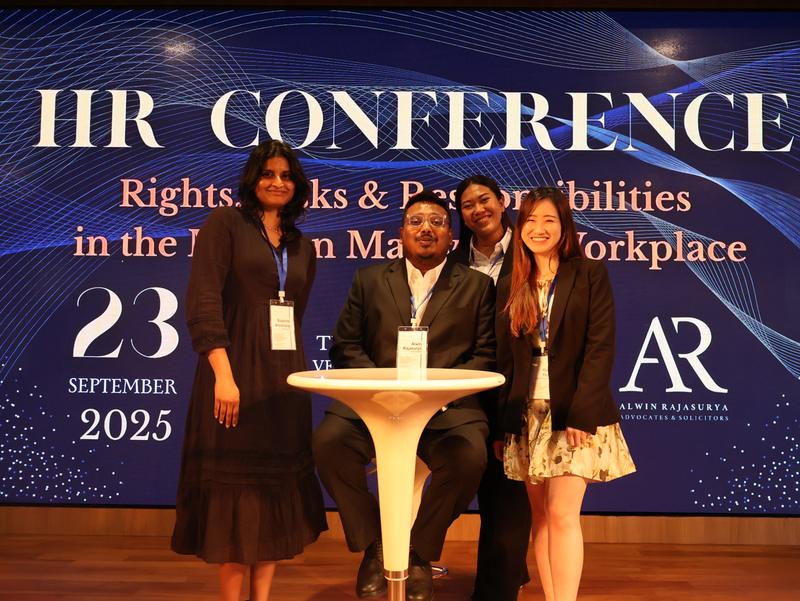 The AR Legal team at the HR Conference 2025
